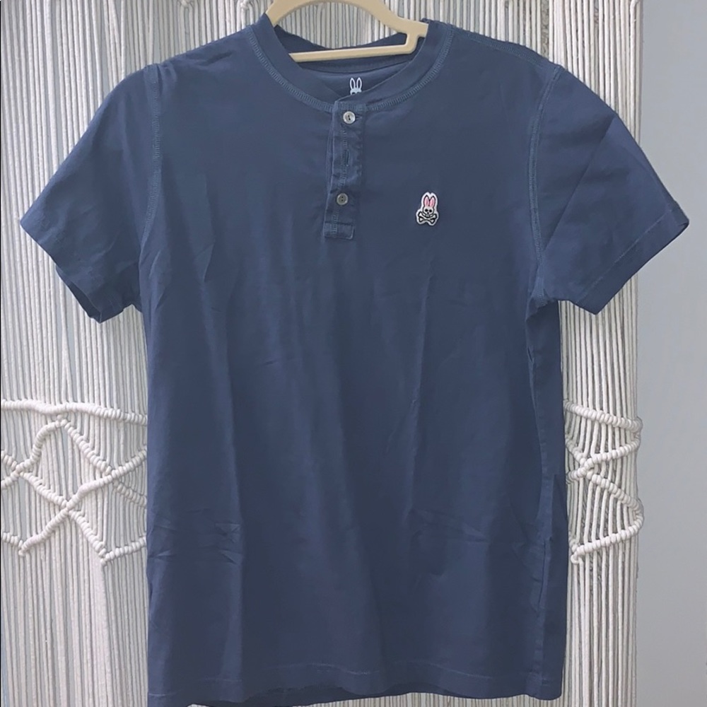 Psycho Bunny Short Sleeve Henley Tee
